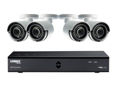 Flir Overvågningssæt analog 4MP Super HD 8Ch 2TB 4 kamera