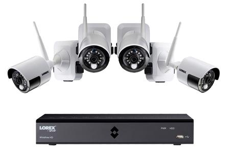 6 Ch 2MP DVR 1TB 4 x 2MP Wirefree cams (vertical)