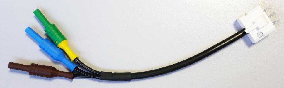 PE adapter till DCL lamputtag, med standard 4mm banankontakt