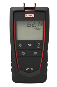 Kimo/Sauermann MP112S. Differenstrycksmanometer: 0…2000 mbar